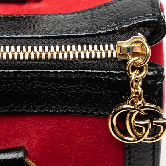 Pre-Loved Gucci Small Suede Ophidia Satchel - Picture 10 of 12